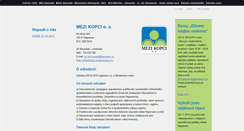 Desktop Screenshot of mezikopci.nepomucko.cz